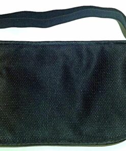 Simply4Travel Travel Money Belt with RFID Blocking, Premium Slim Fanny Pack and Waist Stash for Everyday Use! Black 115 61m9e3fNQ0L