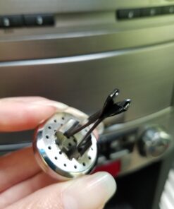 HOUSWEETY Car Air Freshener Aromatherapy Essential Oil Diffuser - Flower Stainless Steel Locket,11 Refill Pads (Style 1) Style 1 17 61mAWoQjJSL