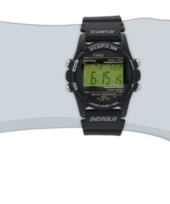 Timex Men's T5K463 Expedition Atlantis Black Resin Strap Watch 20 61mAmYWiKbL