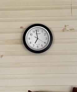 La Crosse Technology WT-3129B 12 Inch Atomic Analog Wall Clock, Pack of 1, Black 27 61mCJ7Wr1EL