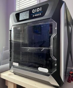 QIDI MAX3 3D Printer, High-Speed Large Size 3D Printers, 600mm/s Fast Print, Fully Auto Leveling, 65℃ Chamber Heat, All-Around & High Precision Industrial Grade, Large Printing Size 12.8×12.8×12.4" 44 61mCXLKvdKL