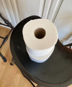 Amazon Brand - Presto! 2-Ply Toilet Paper, Ultra-Soft, Unscented, 24 Rolls (4 Packs of 6), Equivalent to 120 regular rolls 6 Rolls (Pack of 4) 55 61mDPLRiK3L