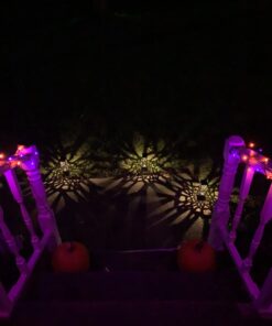 MAGGIFT 8 Pcs Solar Powered LED Garden Lights, Solar Path Lights Outdoor, Automatic Led Halloween Christmas Decorative Landscape Lighting for Patio, Yard and Garden 8 pack 48 61mEwgiphyL