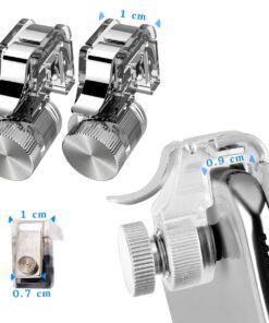 Mobile Game Controller,(Back Trigger) URUTOREO Sensitive Shoot and Aim Buttons L1R1 for PUBG/Knives Out/Rules of Survival Cell Phone Game Controller for Android iOS (Transparent) (1 Pair) 7 61mF7d7tetL