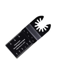 Vtopmart 20 Metal Wood Oscillating Multitool Quick Release Saw Blades Compatible with Fein Multimaster Porter Cable Black & Decker Bosch Craftsman Ridgid Ryobi Makita Milwaukee Rockwell 20 Pack Standard 30 61mGRbYLi0L 1