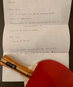 JP WinLook Ping Pong Paddles Sets - Portable Table Tennis Paddle Set with Ping Pong Paddle Case & Ping Pong Balls. Premium Table Tennis Racket Player Set for Indoor & Outdoor Games Red/Black 4 Paddle Set 48 61mH2xKtXXL