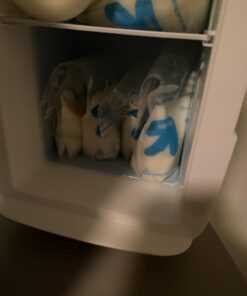 Cooluli Mini Fridge for Bedroom - Car, Office Desk & Dorm Room - Portable 4L/6 Can Electric Plug In Cooler & Warmer for Food, Drinks, Skincare Beauty & Makeup - 12v AC/DC & Exclusive USB Option, Blue 57 61mJgcROM8L