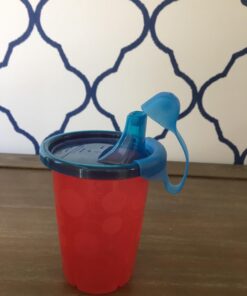 The First Years Take & Toss Spill Proof Sippy Cups - Reusable Toddler Cups - Rainbow - Kids Cups and Snap On Lids for Ages 9 Months and Up - 4 Count Classic Rainbow 42 61mKIH c6SL 3