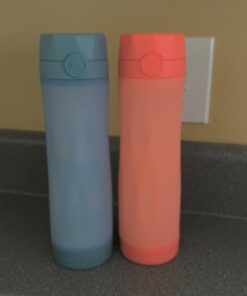 Hidrate Spark 3 Smart Water Bottle, Tracks Water Intake and Glows to Remind You to Stay Hydrated, BPA Free, 20 oz, Coral 22 61mKZn7NTOL