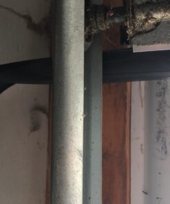 M-D Building Products 87668 18-Feet Universal Aluminum and Rubber Garage Door Bottom, Black 46 61mMHE497DL