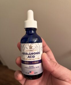 Hyaluronic Acid Serum for Face (2 Oz) - Serum for Skin and Lips - Hydrating and Moisturizing Face Serum for All Skin Types - Paraben and Fragrance-Free Hyaluronic Acid 2Fl Oz 30 61mN7PabL