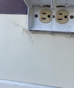 RV Designer Snap Cover Oulet Plate, Weatherproof, AC Electrical White 17 61mPY67JFL