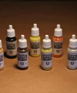 Vallejo Basic USA Acrylic Colors Paint Set, 17ml, Assorted Colors, 0.57 Fl Oz (Pack of 16) 30 61mPkUGtDuL