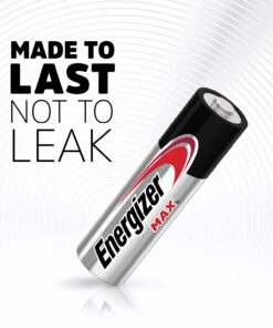Energizer AA Batteries, Max Double A Battery Alkaline, 8 Count 25 61mQiAYQ0tL