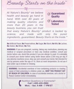 Nature's Bounty Optimal Solutions Hair Skin & Nails Extra Strength Softgels, 150 Count (Pack of 1) Package may vary 22 61mQjPRciL