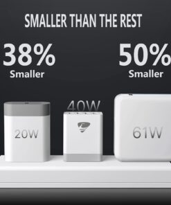 USB Wall Charger, Aioneus 40W 4-Port Fast Charger Block, Multiport USB Cube Power Adapter Wall Charger Plug Charging Block for iPhone 15 14 13 12 11 Pro Max XR Xs Max 8,Samsung,Moto,Android Phones White 26 61mR2KTIRL