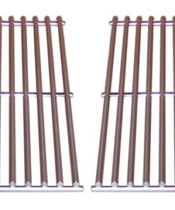 Music City Metals 5S612 Stainless Steel Wire Cooking Grid Replacement for Select Brinkmann and Turbo Gas Grill Models, Set of 2