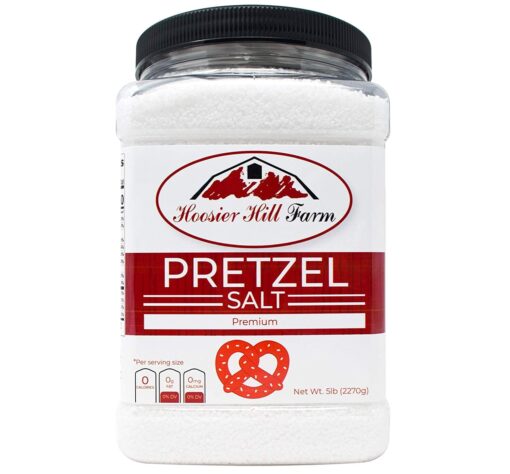 Coarse Pretzel Salt by Hoosier Hill Farm, 5 Pound (Pack of 1) 5.00 Pound (Pack of 1)