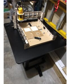 DEWALT Planer Stand with Integrated Mobile Base, 24” x 22” x 30” (DW7350) 65 61mT3tDKsoL