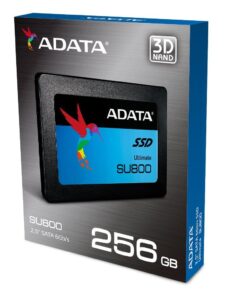 ADATA SU800 256GB 3D-NAND 2.5 Inch SATA III High Speed Read & Write up to 560MB/s & 520MB/s Solid State Drive (ASU800SS-256GT-C) 27 61mU 4aHHL
