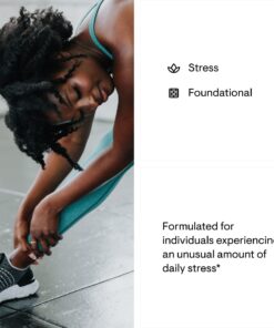 Thorne Stress B-Complex - Vitamins B2, B6, B12, and Folate in Highly-Absorbable and Active Forms - Extra Vitamin B5 for Adrenal Support, Stress Management and Immune Function - 60 Capsules 60 Count (Pack of 1) 12 61mY4TqegEL