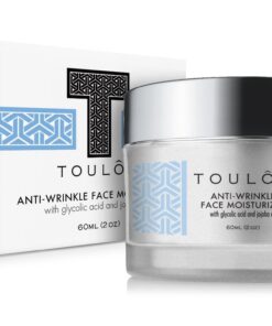 TOULON Glycolic Acid Cream 10% Face Moisturizer. Best Alpha Hydroxy Acid Products; Exfoliating, Anti-Aging Wrinkle Cream with AHA for Acne Prone Skin; Natural Exfoliator for Day and Night 27 61maQL0K6gL