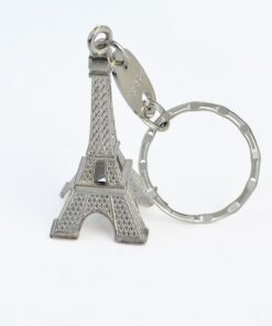baotongle 15pcs Eiffel Tower Keyring, Paris Eiffel Tower Keychains 3-D Key Ring French Souvenirs Retro Adornment Cute Lovely Decorative Metal Craft Art Statue Model for Table Decor Gifts Silver 17 61mbOBBom3L