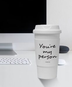 Funny Guy Mugs You're My Person Travel Tumbler With Removable Insulated Silicone Sleeve, White, 16-Ounce 8 61mcFApftIL