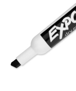 EXPO Black Dry Erase Markers, 8 Count Pack, Chisel Tip (Low-Odor) 6 61mdGp2b2L