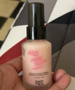 TOUCH IN SOL No Pore Blem Primer, 1.01 fl.oz(30ml) - Face Makeup Primer, Big Pores Perfect Cover, Skin Flawless and Glowing, Instantly Smoothes Lines, Long Lasting Makeup's Staying Pink 34 61mgjTsICrL