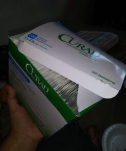 Curad Sterile Non-Adherent Pads (Pack of 100) for gentle wound dressing and absorption without sticking 19 61miRdnGEiL