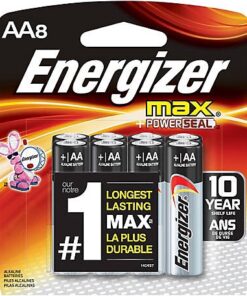 Energizer AA Batteries, Max Double A Battery Alkaline, 4 Count 31 61mirkAmseL