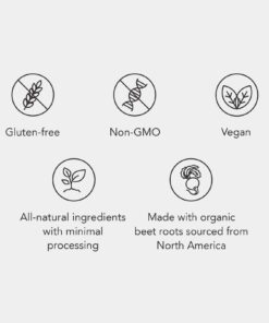 Think Remedy Aged Beet Root Capsules - Beet Pills for Stamina - Organic Beet Root Powder - Nitric Oxide Supplement - Nitrate No Sugar - 30 Capsules - Beet Root Supplement 23 61mjKi84o7L