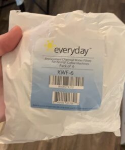 Everyday KWF-6 Keurig Replacement Coffee Filters, 6 Count (Pack of 1), White 6 Count (Pack of 1) 37 61mkM4l2PL