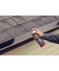 Flex Seal, 14 oz, Black, Stop Leaks Instantly, Waterproof Rubber Spray On Sealant Coating, Perfect for Gutters, Wood, RV, Campers, Roof Repair, Skylights, Windows, and More 14 Ounce (Pack of 1) 22 61mmHDEPDL