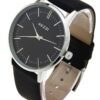Kezzi Lovers' Watches K1014 Casual Quartz Analog Black Leather Wrist Watch for Men 9 61moat44q1L