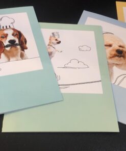 The Best Card Company - 10 Blank Dog Cards Assorted (4 x 5.12 Inch) - Adorable Boxed Animal Note Cards for All Occasions - Dogs & Doodles M6582OCB 17 61mpXhdcXIL