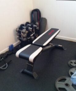 Marcy Adjustable Utility Bench for Home Gym Workout SB-670 37 61mpqFSKsrL