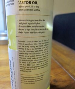 MAJESTIC PURE Castor Oil, 100% Natural Wonder Oil with Numerous Hair, Scalp, Skin and Nails Benefits - Packaging May Vary- 16 fl oz 16 Fl Oz (Pack of 1) 53 61msEbCrOAL