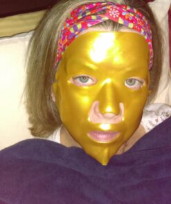 AICHUN BEAUTY 5PCS 24K Gold Gel Collagen Crystal Facial Masks Sheet Patch For Anti Aging Puffiness Anti Wrinkle Moisturizing Deep Tissue Rejuvenation and Hydrates Skin 31 61msmOnIUL