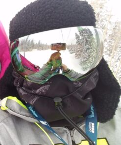 ZIONOR X4 Ski Goggles Magnetic Lens - Snowboard Snow Goggles for Men Women Adult A0 Vlt 13.67% Blue Lens Blue Frame 86 61mvymNpP7L