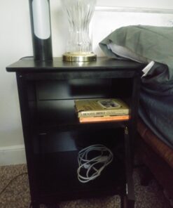 Winsome Wood Henry Accent Table, Black, 19 inches 30 61mx 5lG9pL