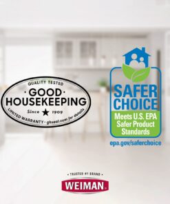 Weiman Hardwood Cleaner for Finished Hardwood Floors, Engineered Floors, Laminate - Streak-Free Results, EPA Safer Choice Certified, 32 oz 32 Fl Oz (Pack of 1) 26 61myVjfEkML
