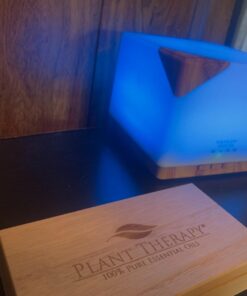 ASAKUKI 700ml Premium Essential Oil Diffuser, 5 in 1 Ultrasonic Aromatherapy Fragrant Oil Vaporizer Humidifier, Timer and Auto-Off Safety Switch, 7 LED Light Colors Light Wood 34 61mzfecEGuL