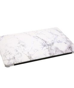 MOSISO Compatible with MacBook Air 13 inch Case (Models: A1369 & A1466, Older Version 2010-2017 Release), Plastic Pattern Hard Shell Case & Keyboard Cover & Screen Protector, White Marble 51 61n3MVdIkqL