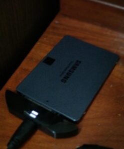 SAMSUNG 860 QVO 1TB Solid State Drive (MZ-76Q1T0B/AM) V-NAND, SATA 6Gb/s, Quality and Value Optimized SSD Single 55 61n4kHhVMFL