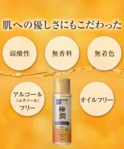 Hadalabo JAPAN Skin Institute Gokujun premium hyaluronic solution 170mL 5.74 Fl Oz (Pack of 1) 21 61n5kR8xA0L