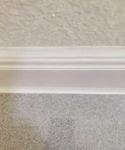 InstaTrim Peel and Stick Trim - Flexible, Adhesive Caulk Tape for Walls, Floors, Counters, Tile, & More - White 1/2 in by 10 ft Adhesive Trim 1/2 in x 10 ft, 2‐pk 53 61n5rm79ElL