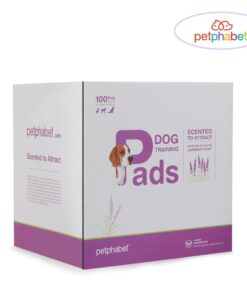 Petphabet 100 Pack Dog Pee Pads 23 by 24 Inches,Lavender Scented Dog Training Pads with Attractant 23 X 24 in 21 61n68PKMNL