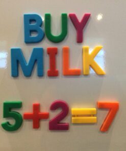 Educational Insights Multicolored AlphaMagnets and MathMagnets, 214 Pieces 39 61n8bbRImiL